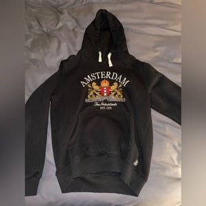 Black Hooded Sweatshirt